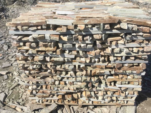 Горбушка златолит золотистый для облицовки купить в Алапаевске