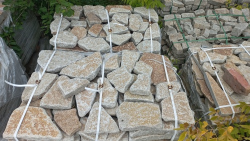 Гранитный плитняк галтованный для парковки купить в Алапаевске