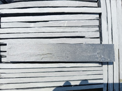 Плитка чёрная из натурального камня фасадная 30 см * 5 см, толщина 7 мм -30 мм купить в Алапаевске